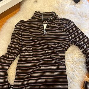 Brand new Aeropostale quarter zip ribbed shirt